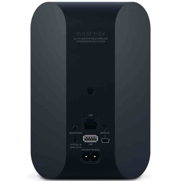 Bluesound Pulse Flex - Enceinte Sans Fil Compacte - Noir ou Blanc