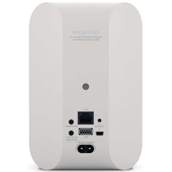 Bluesound Pulse Flex - Enceinte Sans Fil Compacte - Noir ou Blanc