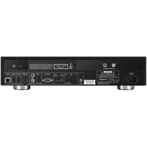 OPPO BDT-101CI EU - Lecteur Blu-Ray - Noir