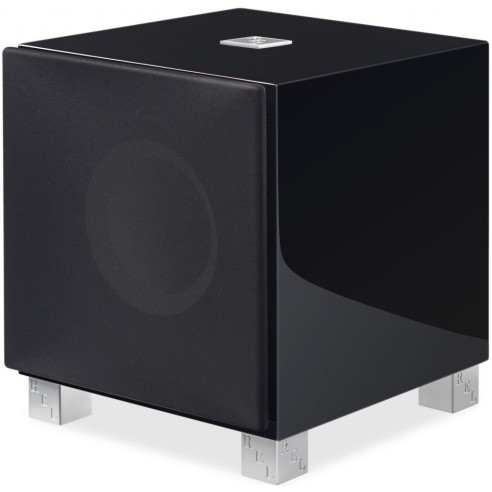 REL Acoustics T9i - Caisson de basses compact hifi Laqué Noir ou Blanc