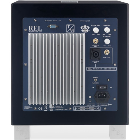 REL T9i - Caisson de basses compact hifi Laqué Noir ou Blanc