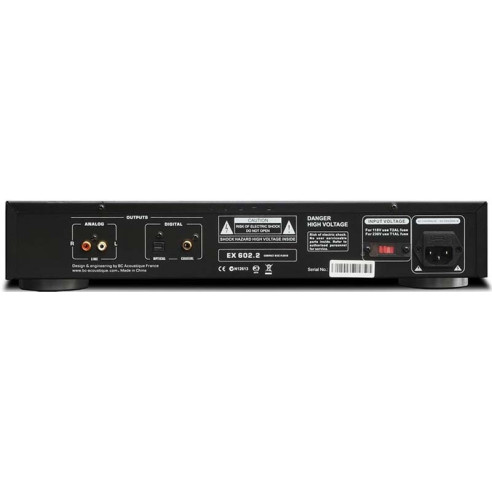 BC Acoustique EX-602.2 - Lecteur CD - Noir