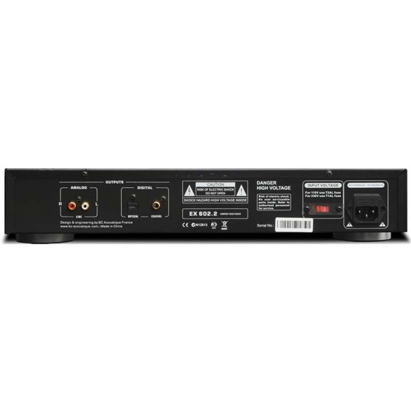 BC Acoustique EX-602.2 - Lecteur CD - Noir