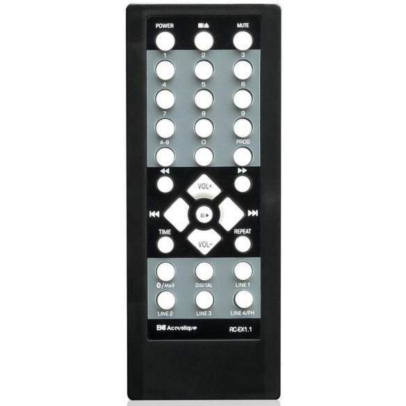 BC Acoustique EX-602.2 - Lecteur CD - Noir