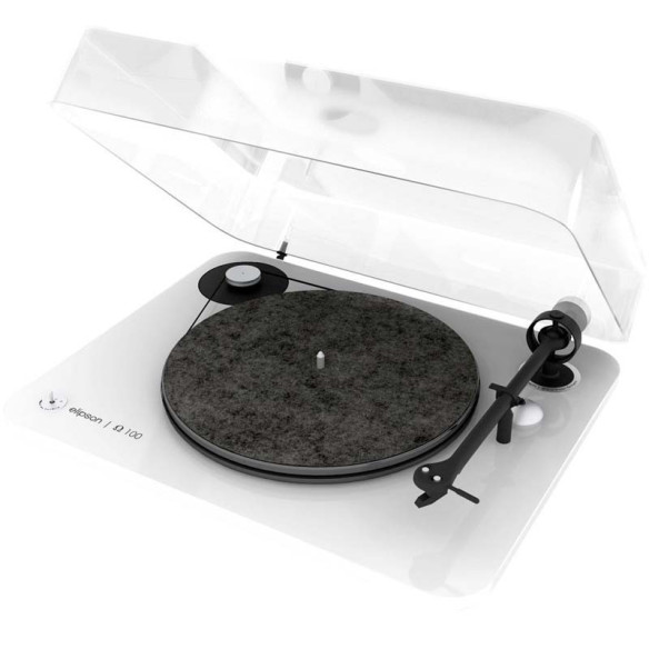 Elipson Omega 100 - Platine Vinyle - Laqué Noir, Laqué Blanc ou Laqué Rouge