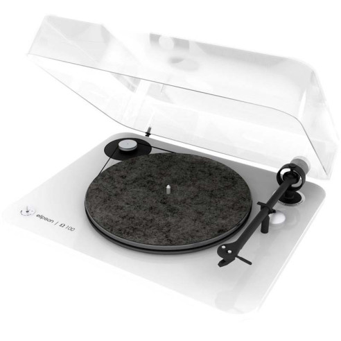 Elipson Omega 100 RIAA BT - Platine Vinyle Avec RIAA BT - Laqué Noir, Laqué Blanc ou Laqué Rouge