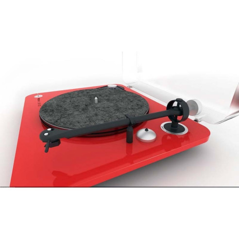 Elipson Omega 100 RIAA BT - Platine Vinyle Avec RIAA BT - Laqué Noir, Laqué Blanc ou Laqué Rouge