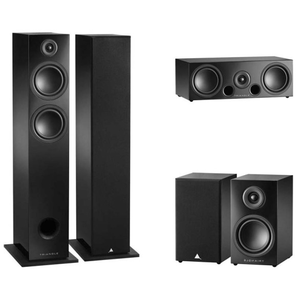 Triangle Elara Pack 3 - Pack 5.0 - Laqué Noir ou Laqué Blanc