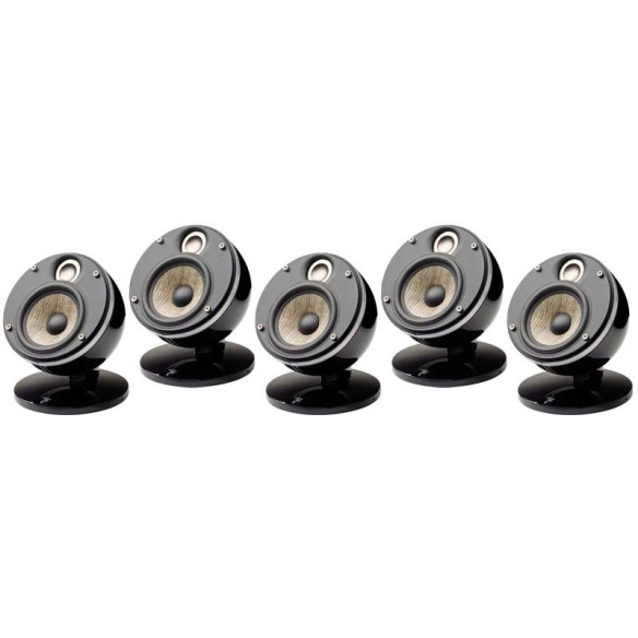 Focal Dôme Flax 5.0 - Pack 5.0 - Laqué Noir ou Laqué Blanc