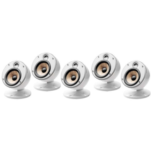 Focal Dôme Flax 5.0 - Pack 5.0 - Laqué Noir ou Laqué Blanc