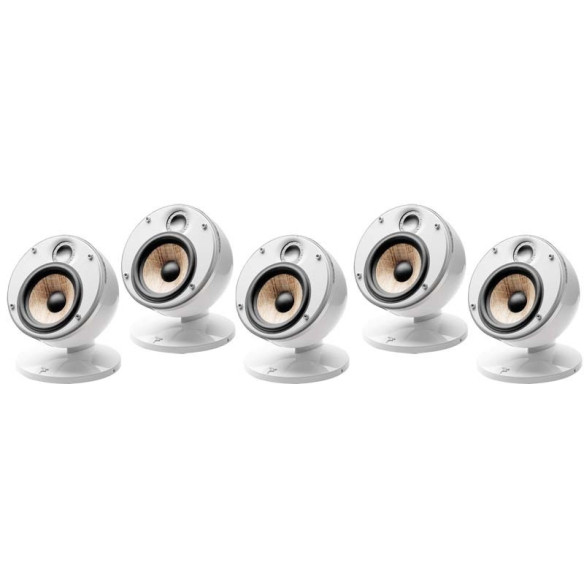 Focal Dôme Flax 5.0 - Pack 5.0 - Laqué Noir ou Laqué Blanc