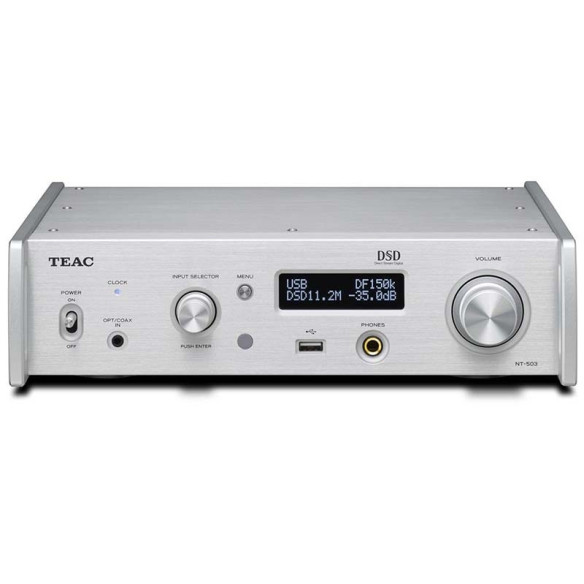 Teac NT-503DAB - Lecteur réseau avec DAC USB DSD & Bluetooth - Noir ou Silver