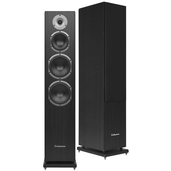 Cabasse Alderney MT32 - Enceintes Colonnes - Noir Ebene ou Noyer