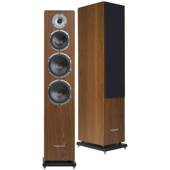 Cabasse Alderney MT32 - Enceintes Colonnes - Noir Ebene ou Noyer