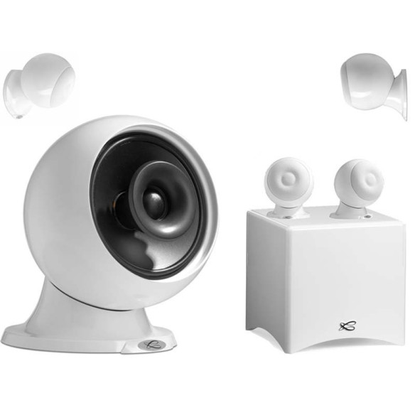 Cabasse Eole 3 WS - Pack 5.1 Compacte - Laqué Noir ou Laqué Blanc