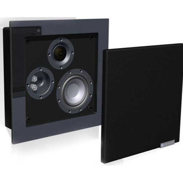 Monitor Audio SoundFrame SF3 - Enceinte Encastrable ou On Wall - Laqué Noir, Laqué Blanc ou Blanc Mat
