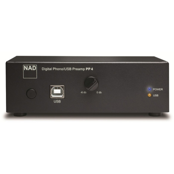NAD PP4 - Pré Amplificateur Phono USB - Graphite