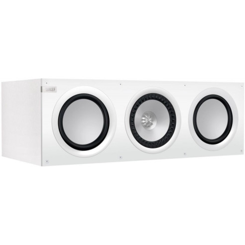 KEF Q600C - Enceinte centrale Blanc, Noir ou Noyer