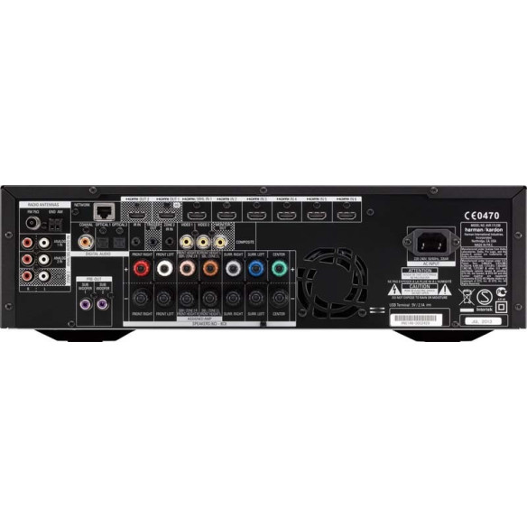 Harman Kardon AVR 171S - Ampli Home Cinéma - Noir