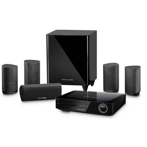 Harman Kardon BDS 685S - Home Cinéma Tout-en-un - Laqué Noir