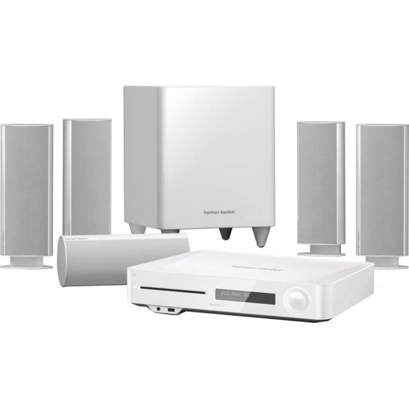 Harman Kardon BDS 785S - Home Cinéma Tout-en-un - Laqué Blanc