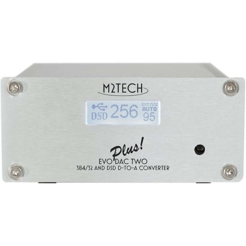 M2tech EVO DAC Two Plus - Convertisseur Numérique Analogique - Silver