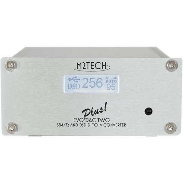 M2tech EVO DAC Two Plus - Convertisseur Numérique Analogique - Silver