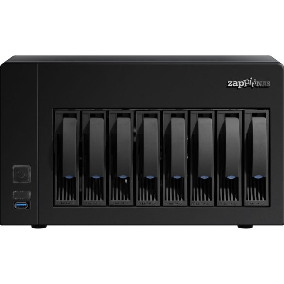 Zappiti NAS 8N - Serveur de Stockage - Noir