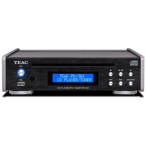 Teac PD-301 - Platine CD avec Tuner FM - Noir ou Silver
