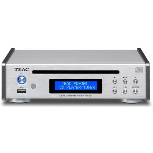 Teac PD-301 - Platine CD avec Tuner FM - Noir ou Silver