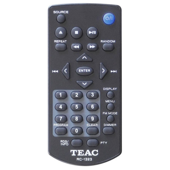 Teac PD-301 - Platine CD avec Tuner FM - Noir ou Silver