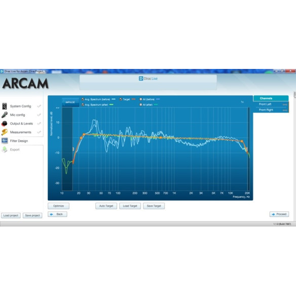 Arcam AVR550 - Ampli Home Cinéma 7x90W avec calibration Dirac