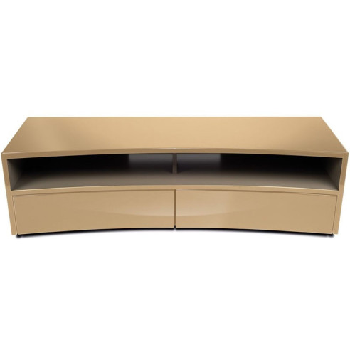 Norstone Valmy - Meuble TV - Noir, Blanc, Bleu, Rouge, Beige, Aubergine ou Caramel
