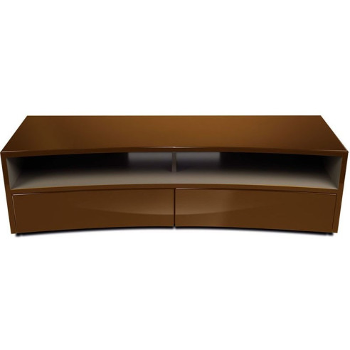 Norstone Valmy - Meuble TV - Noir, Blanc, Bleu, Rouge, Beige, Aubergine ou Caramel