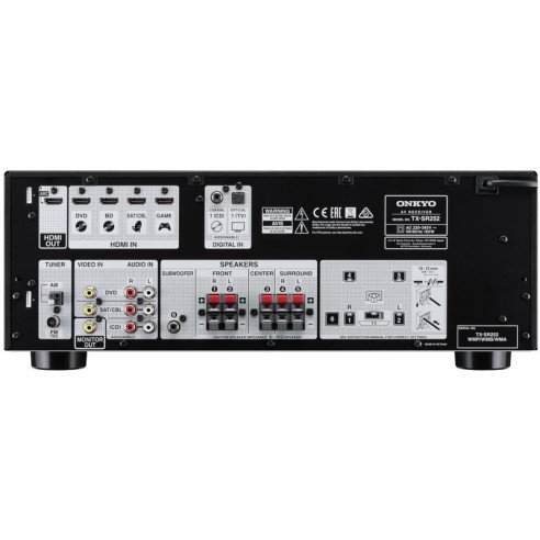 Onkyo TX-SR252 - Ampli Home Cinéma - Noir