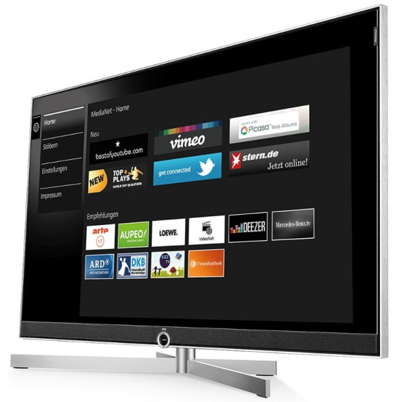 Loewe Référence 85 - TV LED UHD - Noir, Silver ou Laqué Blanc