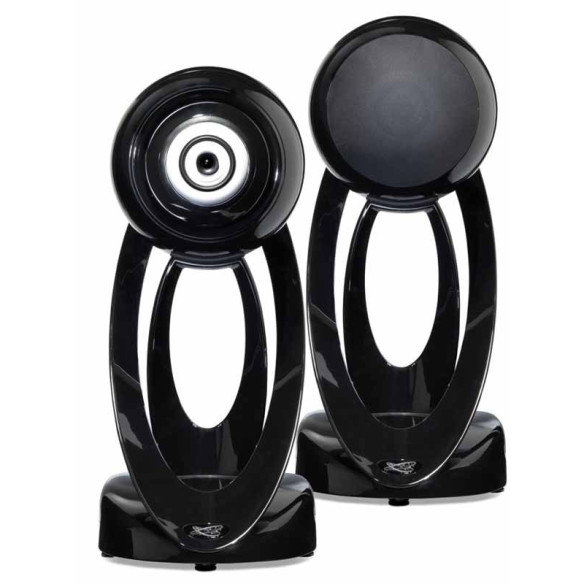 Cabasse L'Océan System - Enceintes Colonnes Actives - Laqué Noir, Perle ou Perle Noir