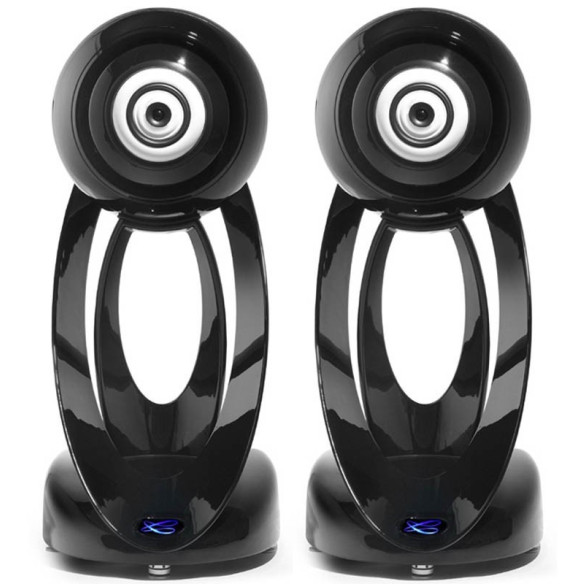 Cabasse L'Océan System - Enceintes Colonnes Actives - Laqué Noir, Perle ou Perle Noir
