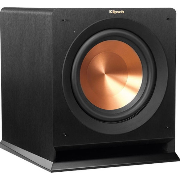 Klipsch RP-110WSW - Caisson de Basses Sans Fil - Bois Noir