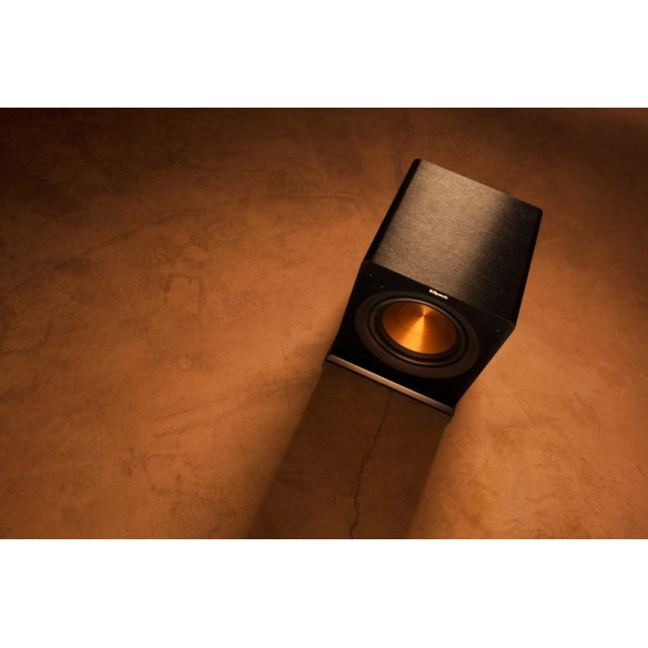 Klipsch RP-110WSW - Caisson de Basses Sans Fil - Bois Noir