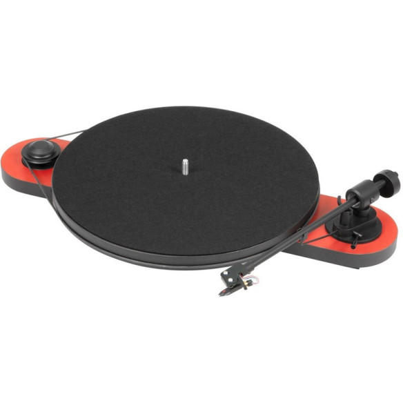 Pro-Ject Elemental Phono USB FR - Platine Vinyle - Noir, Blanc ou Rouge