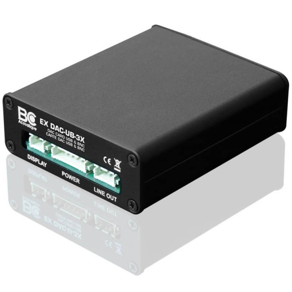 BC Acoustique EX DAC-UB-3X - Carte DAC USB & BNC - Noir