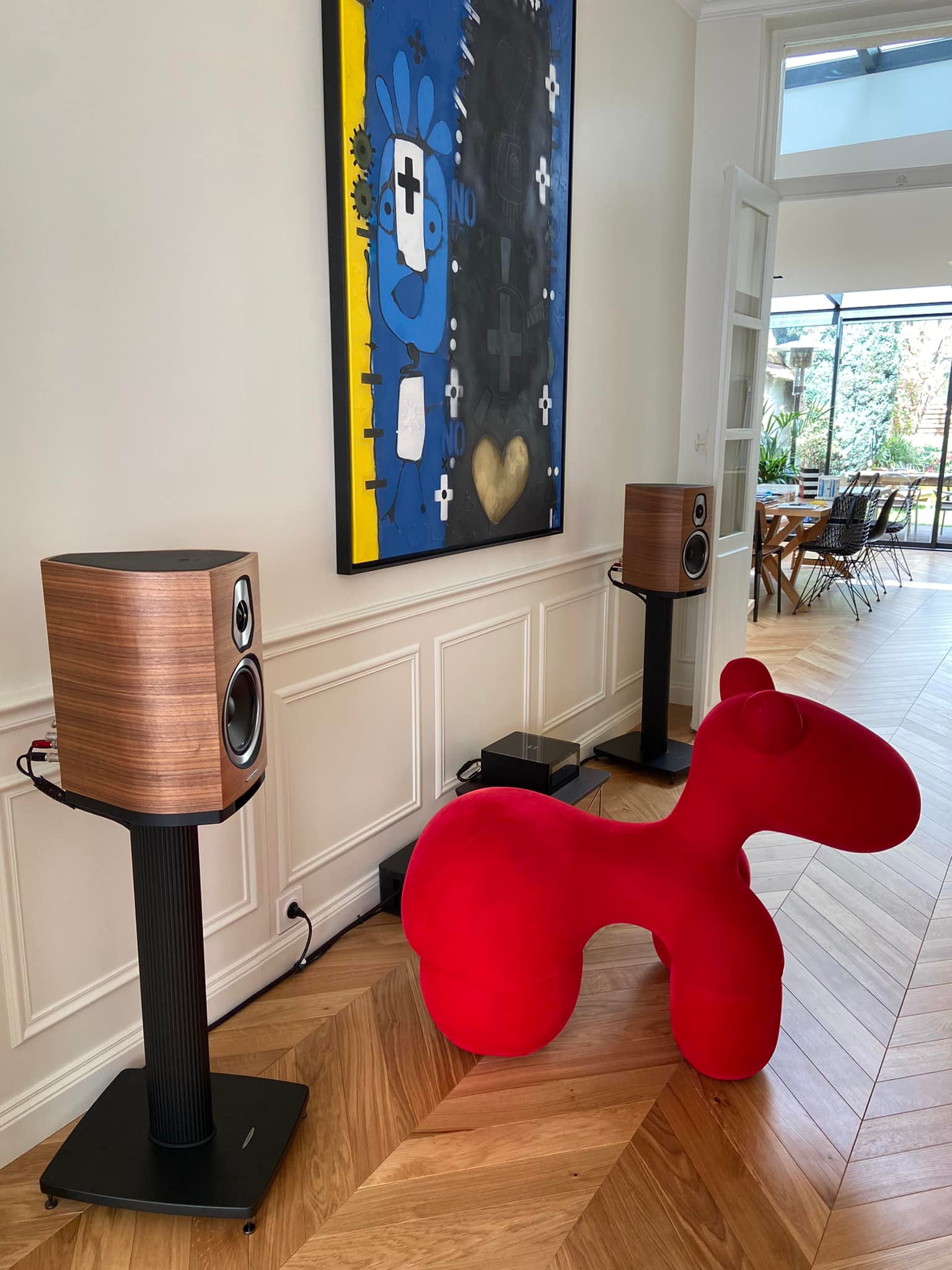 Enceintes Sonus Faber Sonetto 2 avec ampli NAD M10 V2